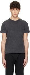 Tonywack Black Signature Garment-Dyed T-shirt