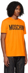 Moschino Orange Printed T-Shirt