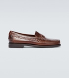 Alanui ALANUI x Sebago Dan leather loafers