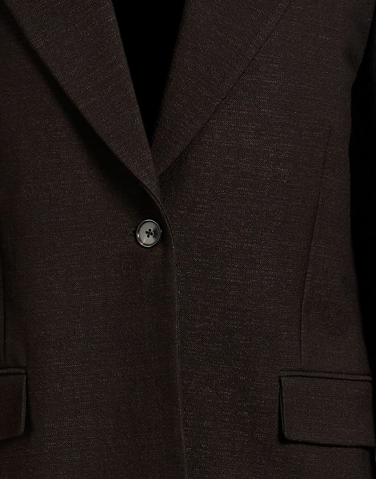 The Row Womens Blazer Chocolate in Brown