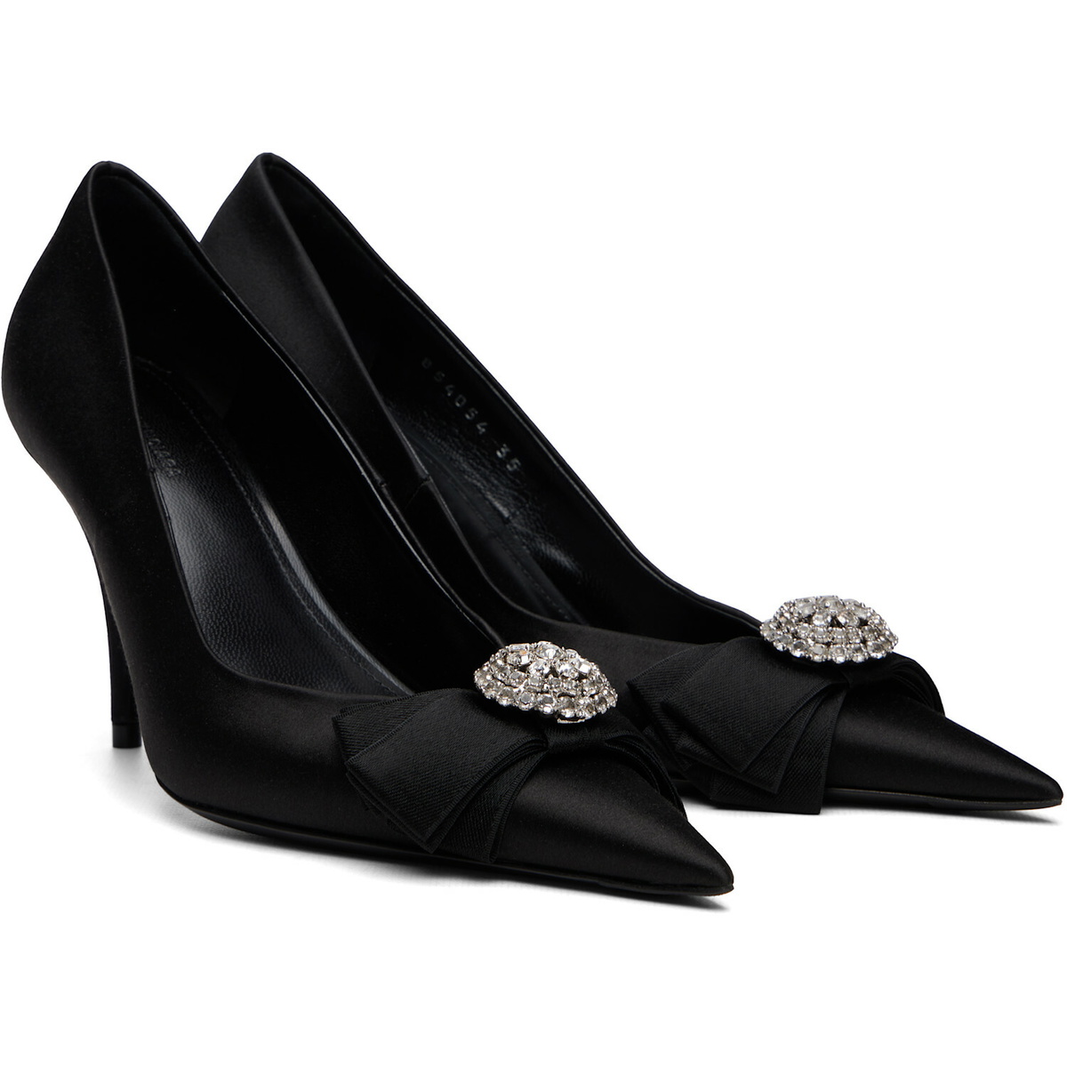 Balenciaga Black Avenue Palazzo Heels