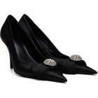 Balenciaga Black Avenue Palazzo Heels