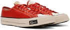 visvim Red Skagway Low Sneakers