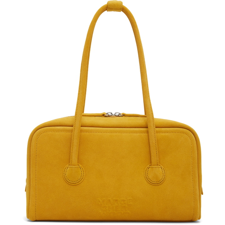 Photo: MARGESHERWOOD Yellow Soft Boston Small Bag