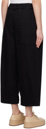 Toogood Black Etcher Trousers