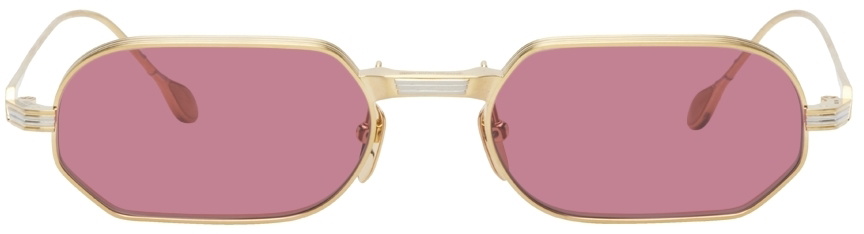 JACQUES MARIE MAGE Gold Enfant Riches Déprimés Limited Edition Sidewalk  Doctor Sunglasses Jacques Marie Mage