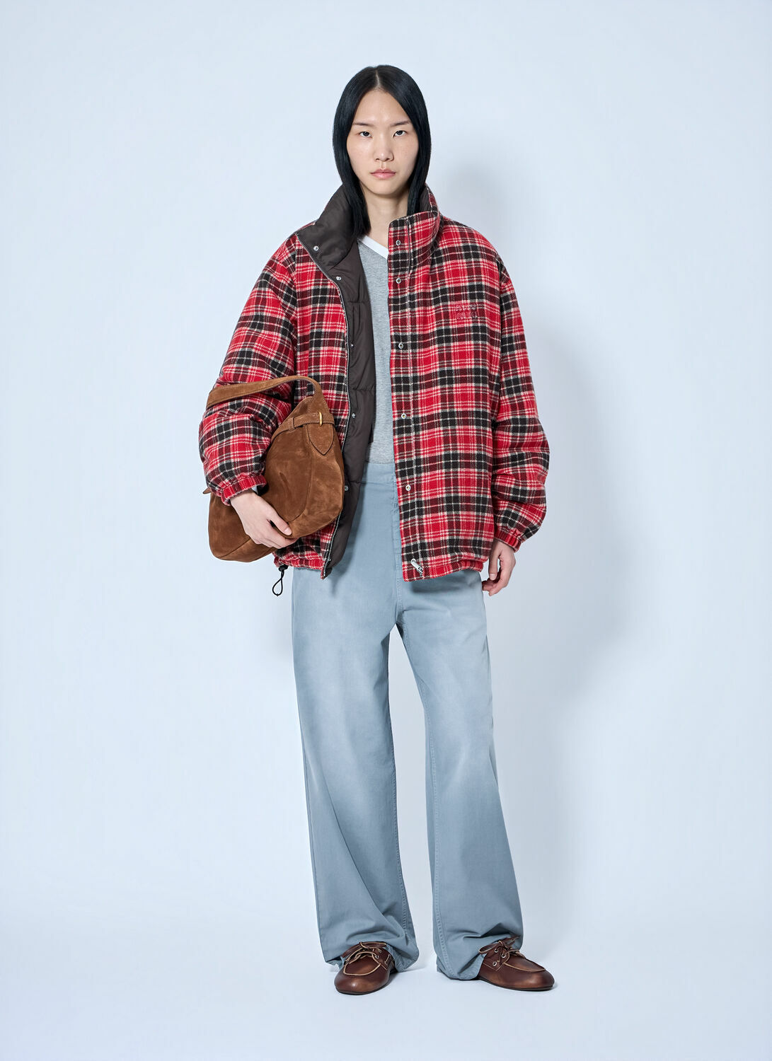 Miu Miu Padded Jacket with High Collar