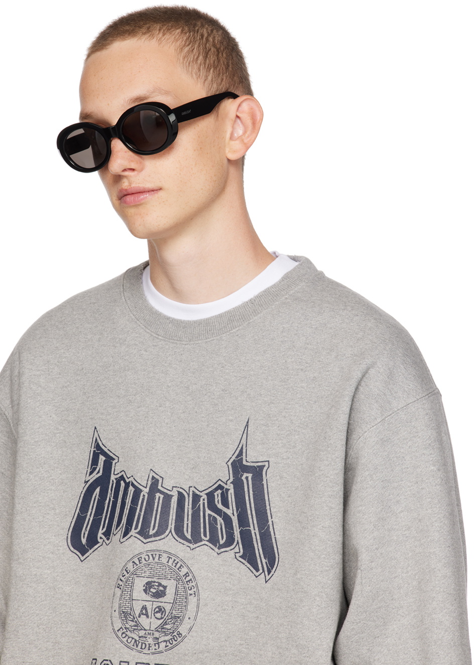 AMBUSH Black Kurt Sunglasses
