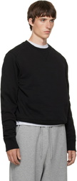 Entire Studios Black Pod Crew Sweatshirt
