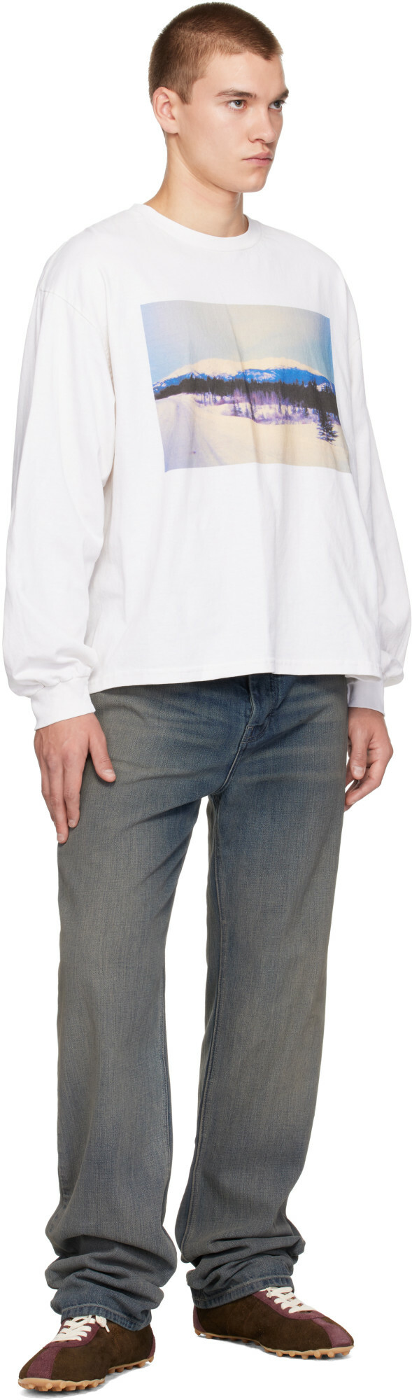ALEXANDER DIGENOVA White 'Small' T-shirt