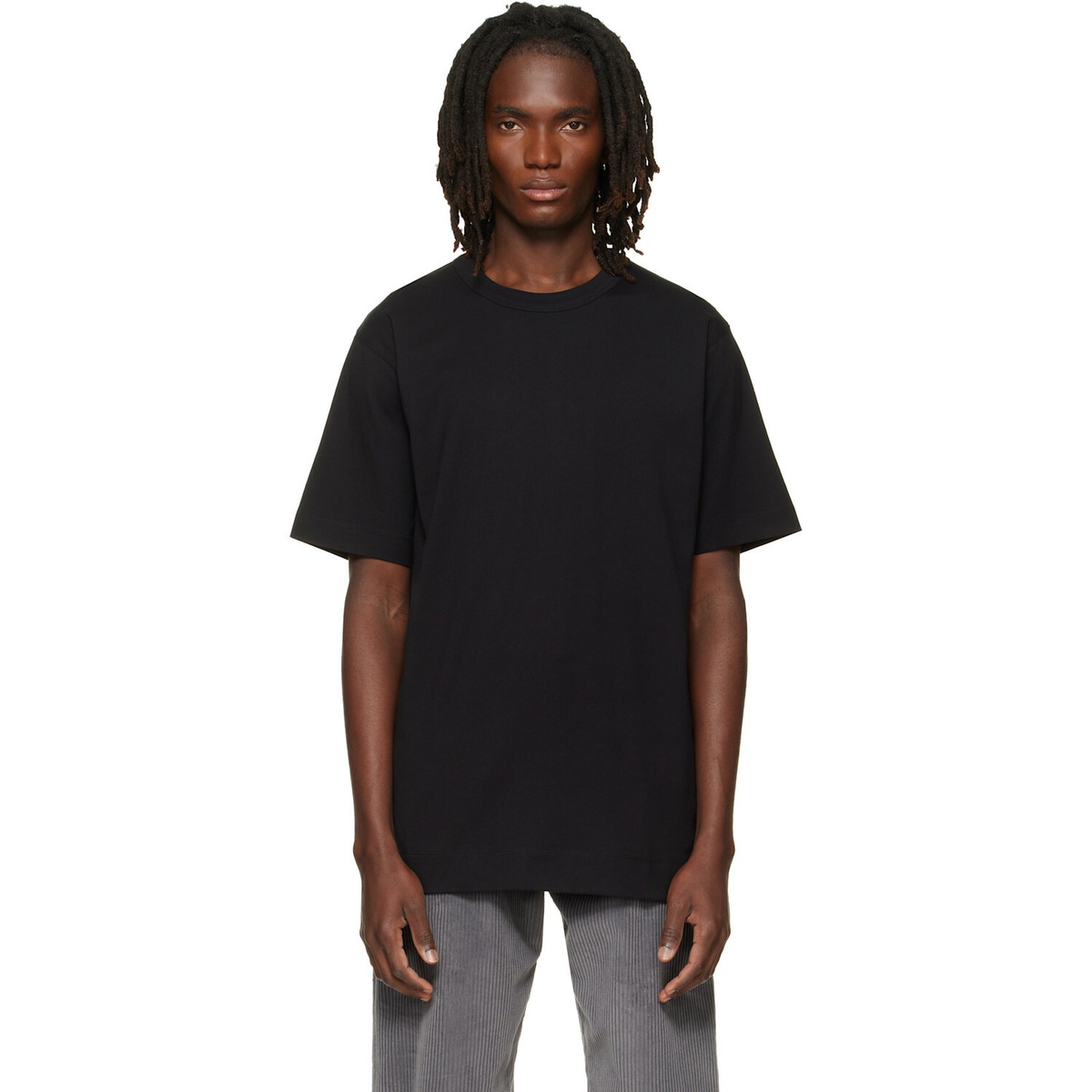Dries Van Noten Black Mesh Long Sleeve T-Shirt Dries Van Noten
