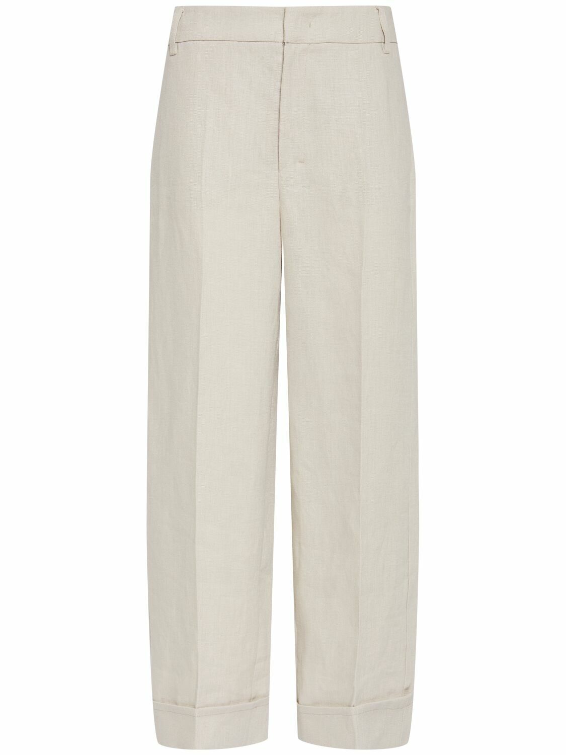 パンツ S MAX MARA ABBA TWILL WIDE-LEG PANTS S Max Mara S Max Mara Abba Twill Wide-Leg Pants (S Max Mara