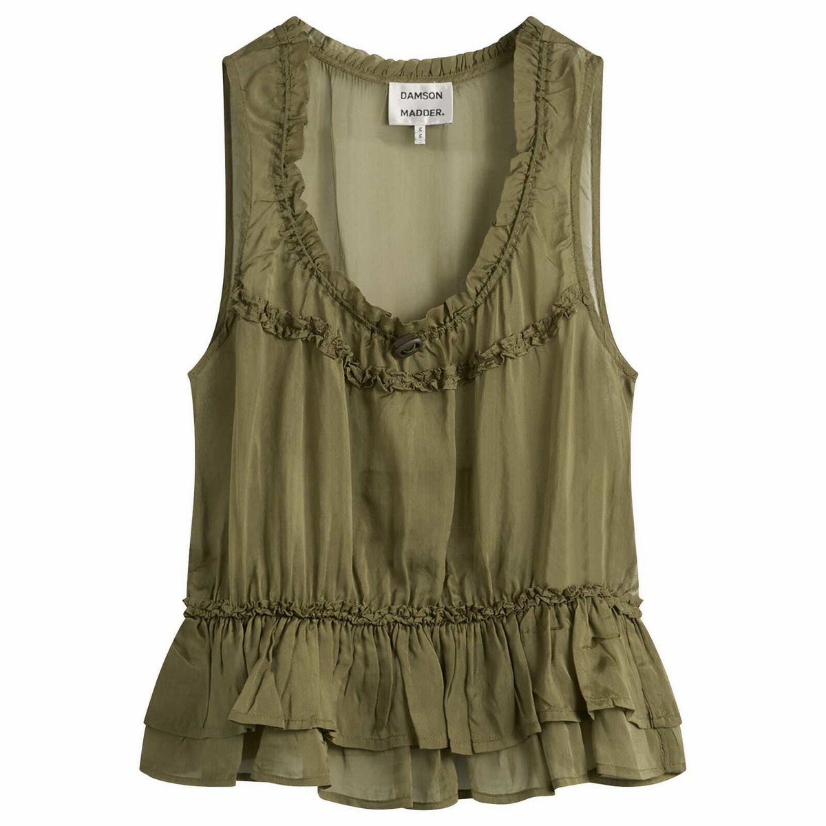 Damson Madder Women's Sasha Cami in Olive