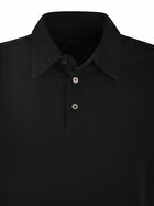 Fedeli Short-sleeved Cotton Polo Shirt
