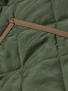 RRL - Cooper Quilted Shell Gilet - Green
