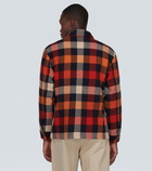 RRL Checked wool flannel overshirt