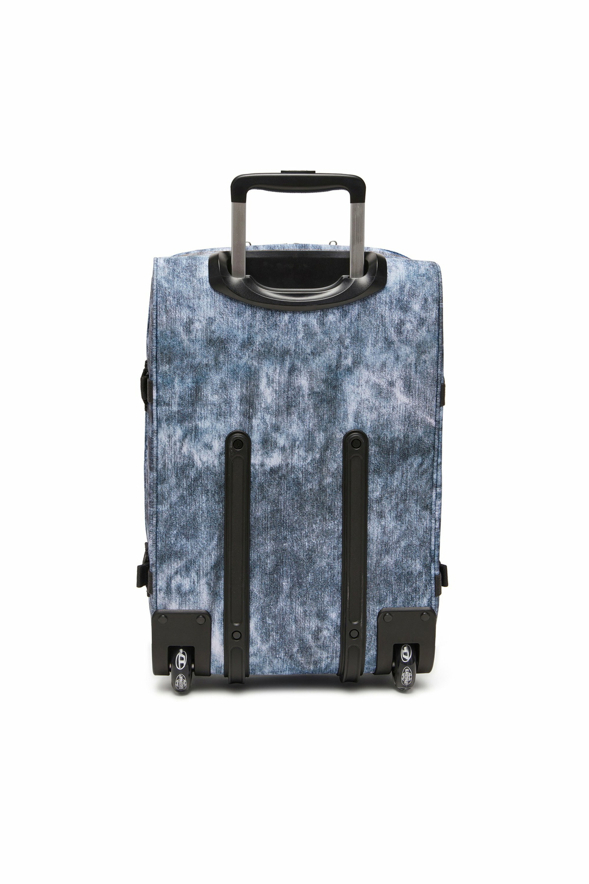 Diesel Cabin bag in trompe l'oeil denim - Carry-on Suitcases - Unisex - Blue