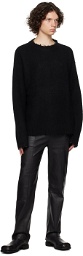 FREI-MUT Black Hooks Sweater