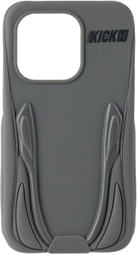 Urban Sophistication Gray 'The Kick' iPhone 14 Pro Case