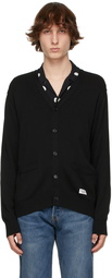 WACKO MARIA Black Classic 'Guilty Parties' Cardigan