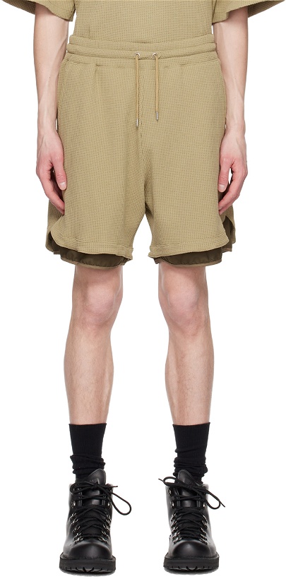 Photo: meanswhile Tan Easy Shorts