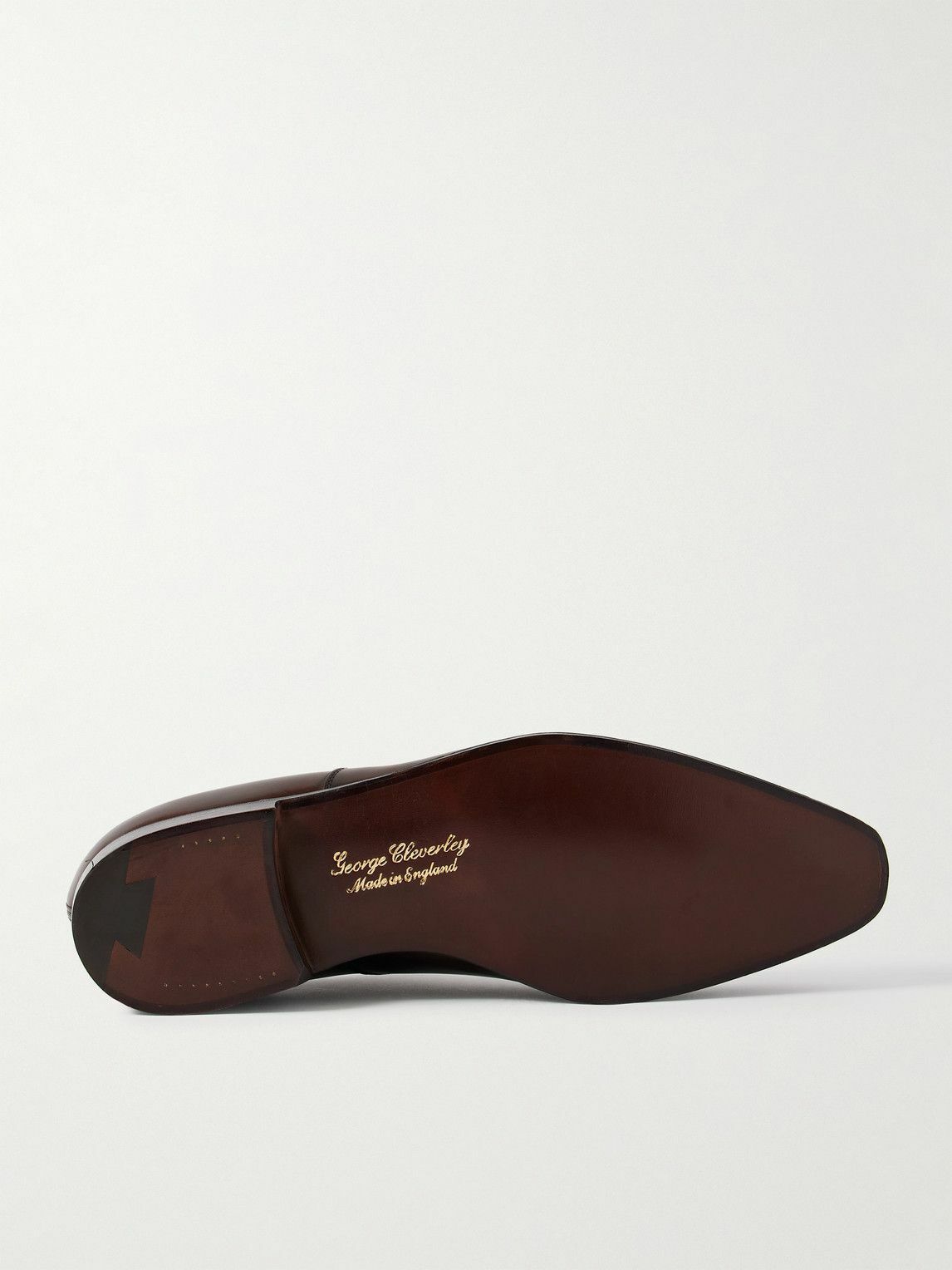 George Cleverley - Charles Cap-Toe Leather Oxford Shoes - Brown