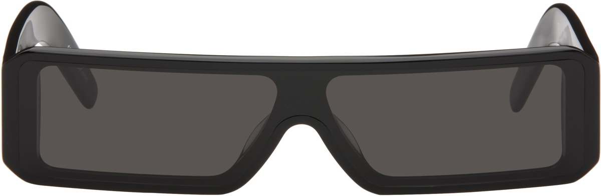 Rick Owens Black Geth Sunglasses Rick Owens