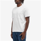 Folk Men's Pocket Nep Assembly T-Shirt in White