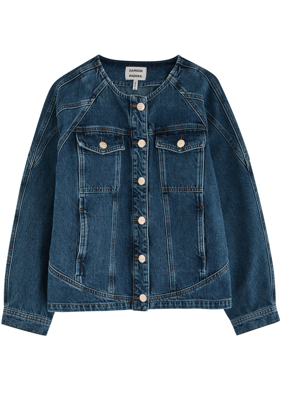 ジャケット Damson Madder Emilie Workwear Denim Jacket Damson Madder Emilie Workwear Denim Jacket Dusty | END. (AR)