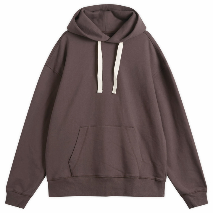 Photo: Merely Made Men's Nomadic Oversized Hoodie in Brown
