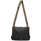 Maison Margiela Black Leather Flap Bag