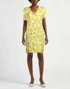 Manila Grace Womens Mini dress in Yellow