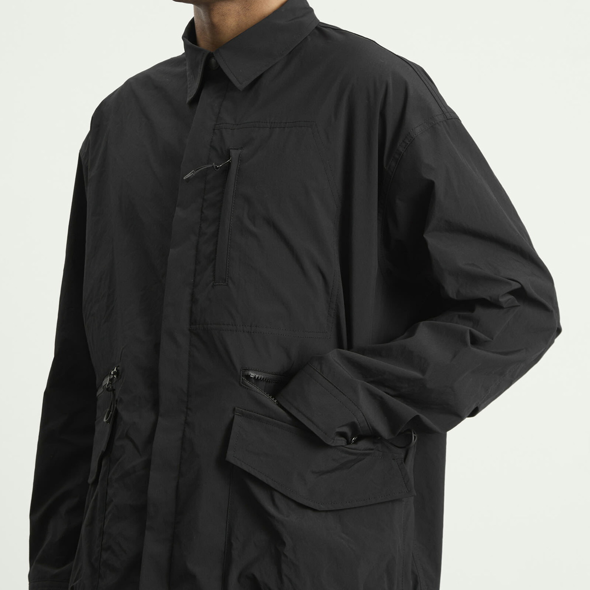 Comme des Garçons Homme Men's Weather Jacket in Black