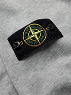 Stone Island - Logo-Appliquéd Loopback Cotton-Jersey Sweatshirt - Gray