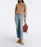 Chloé Marcie Large suede shoulder bag