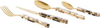 Sabre Gold Bistrot Dune Flatware Set, 4 pcs