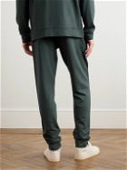 Zimmerli - Tapered Stretch-Jersey Sweatpants - Green