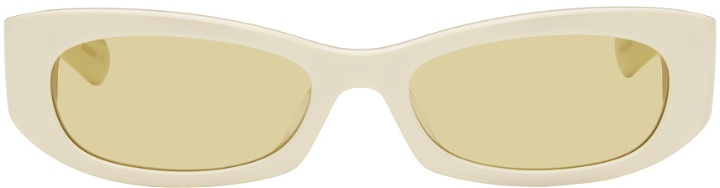 Photo: FLATLIST EYEWEAR Off-White Gemma Sunglasses