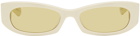 FLATLIST EYEWEAR Off-White Gemma Sunglasses
