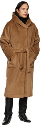 Max Mara Tan Belted Coat