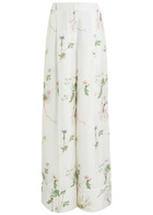 Erdem Printed Silk Pyjama Trousers No Colour
