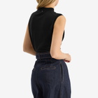 Sportmax Women's Quatto Knitted Vest Top in Black