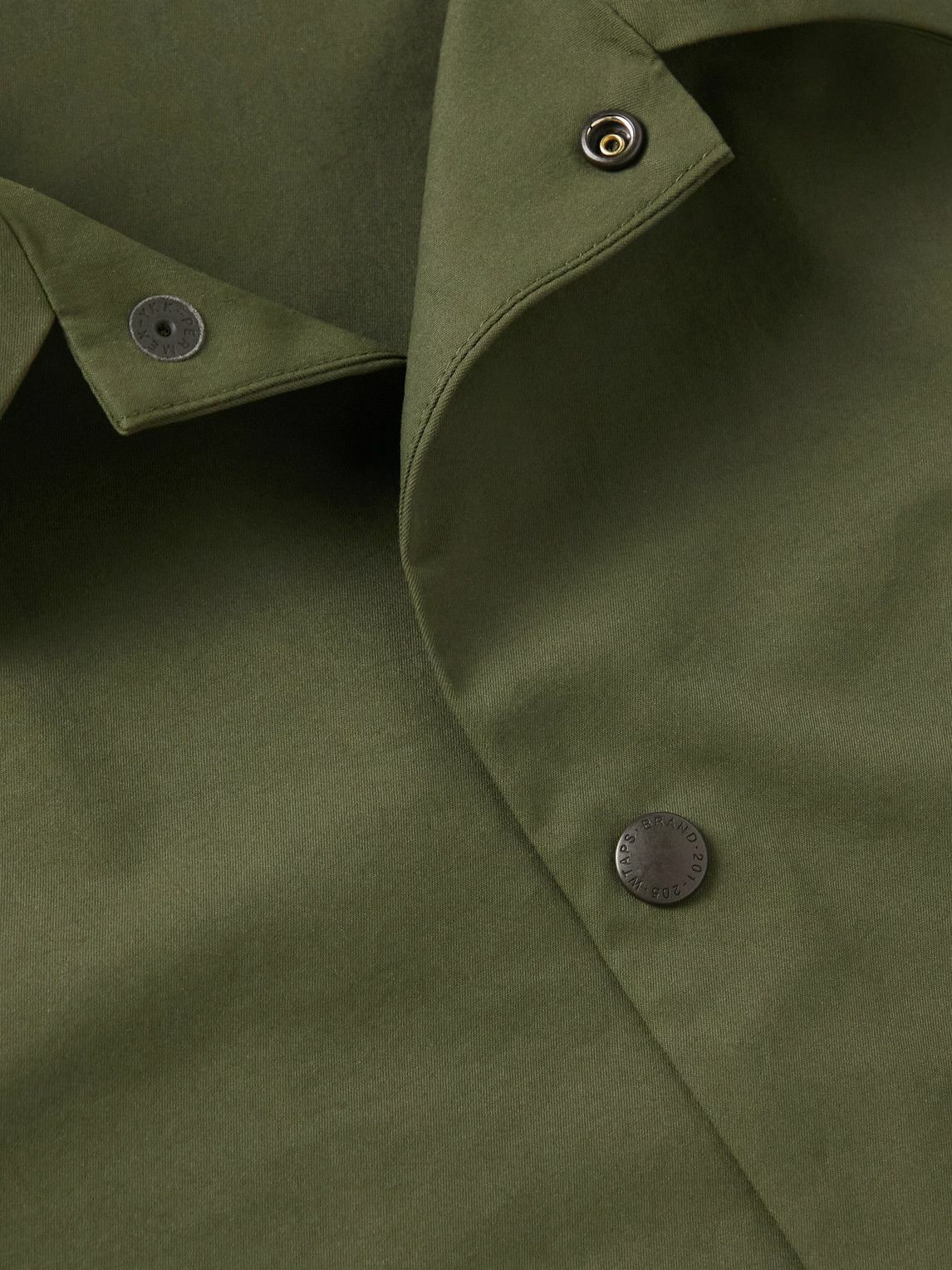 WTAPS - Chief Logo-Appliquéd Shell Jacket - Green WTAPS