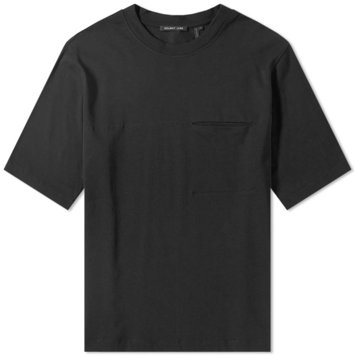 Photo: Helmut Lang Stitched Pocket Tee Black