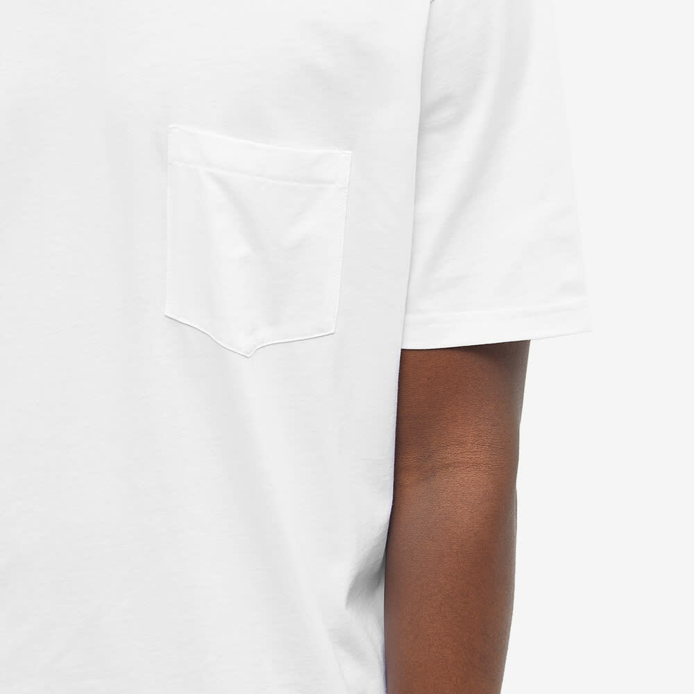 Sunspel Men's Riviera Pocket Crew Neck T-Shirt in White