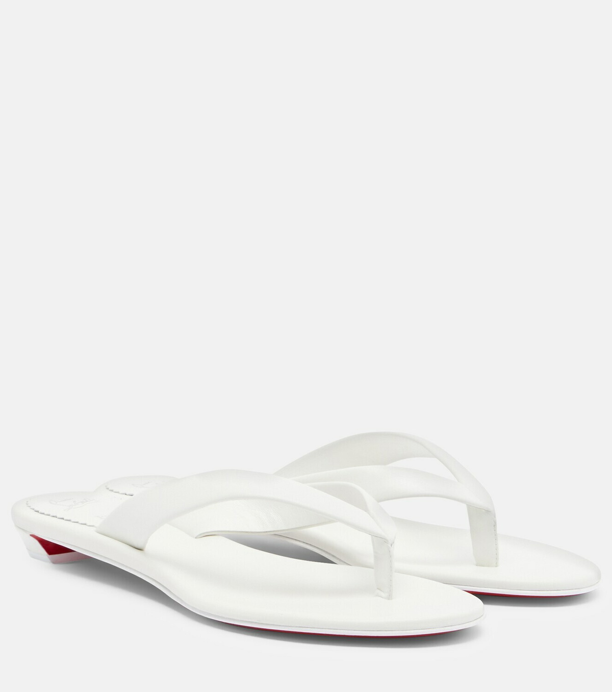 Christian Louboutin Miss Z leather thong sandals