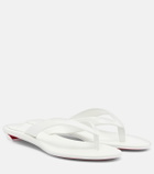 Christian Louboutin Miss Z leather thong sandals