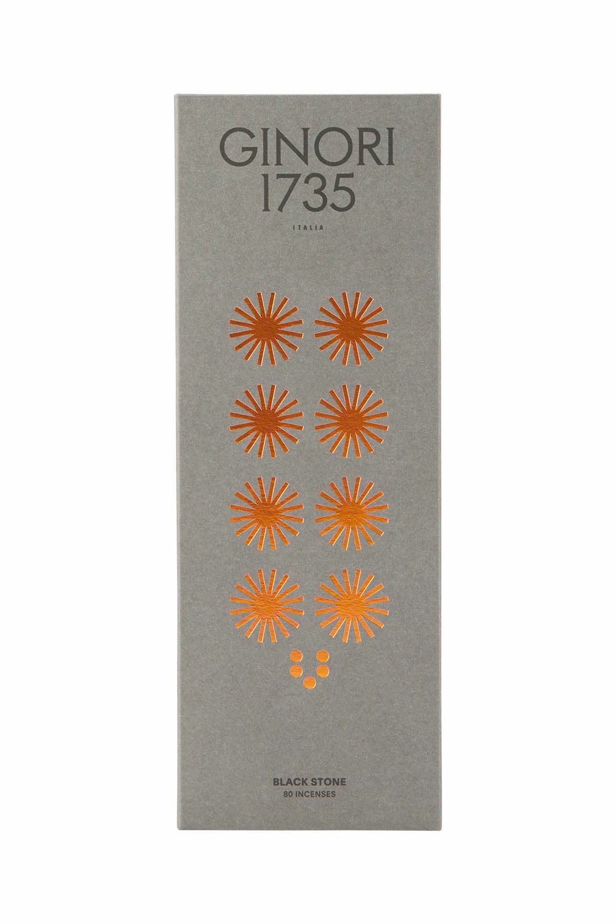 GINORI 1735 black stone incenses refill for il frate 