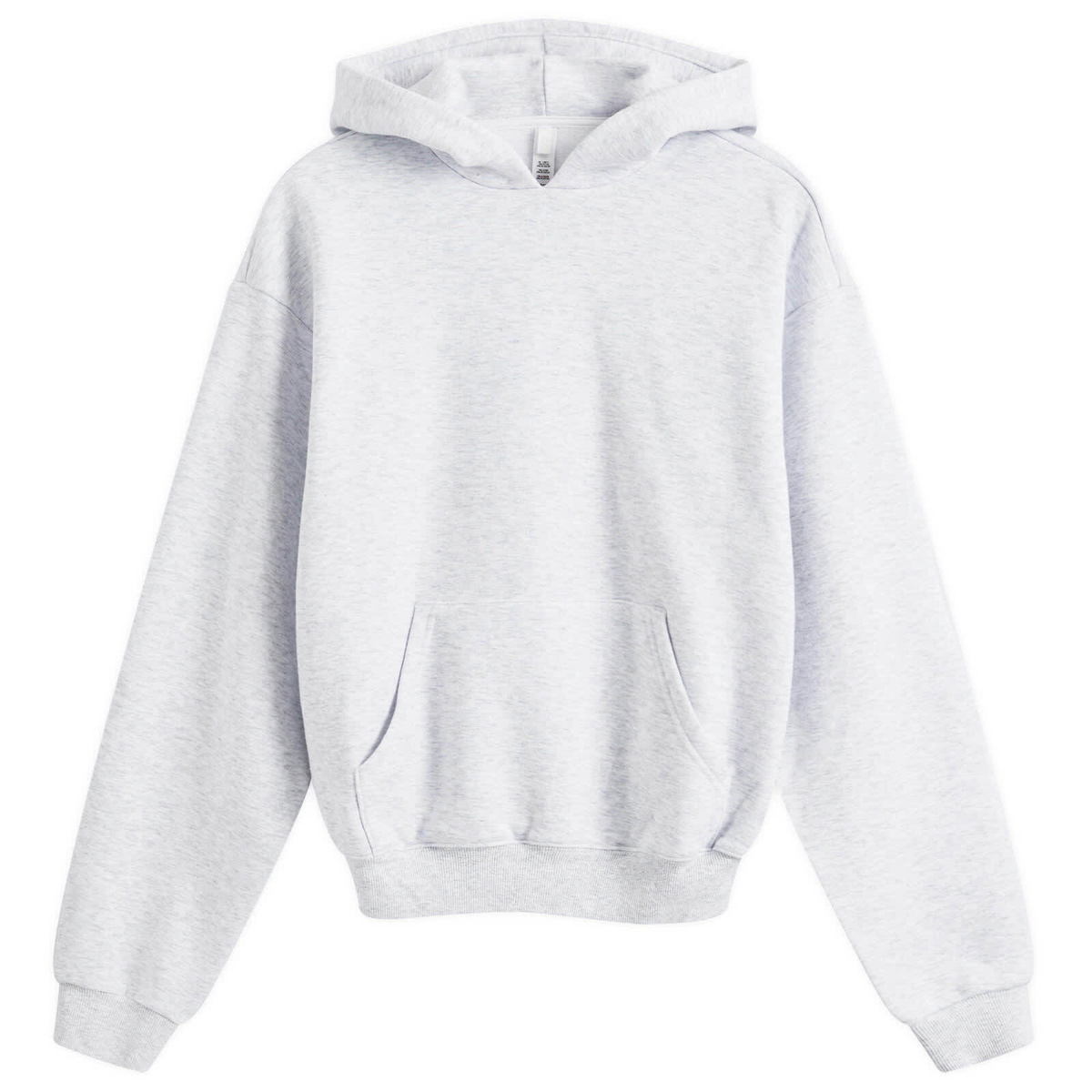 SKIMS Women's Cotton Fleece Classic Pullover Hoodie in Light Heather Grey