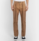 Fear of God - Slim-Fit Panelled Cotton-Canvas and Nylon Trousers - Beige